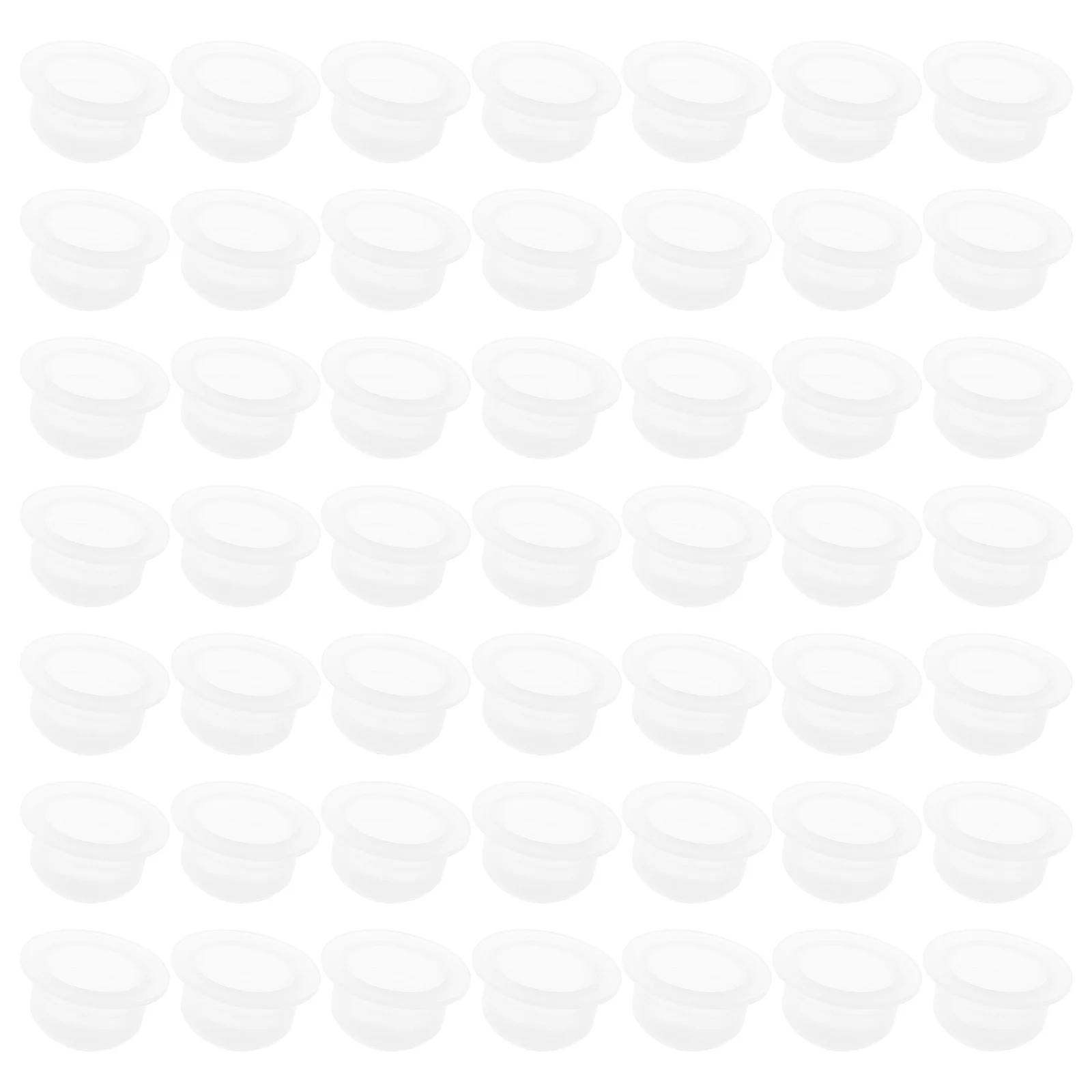 

100Pcs Essential Oil Bottle Sealing Stoppers Transparent Leakproof Screw Caps Aromatherapy Bottle Accessories Reusable Stopper