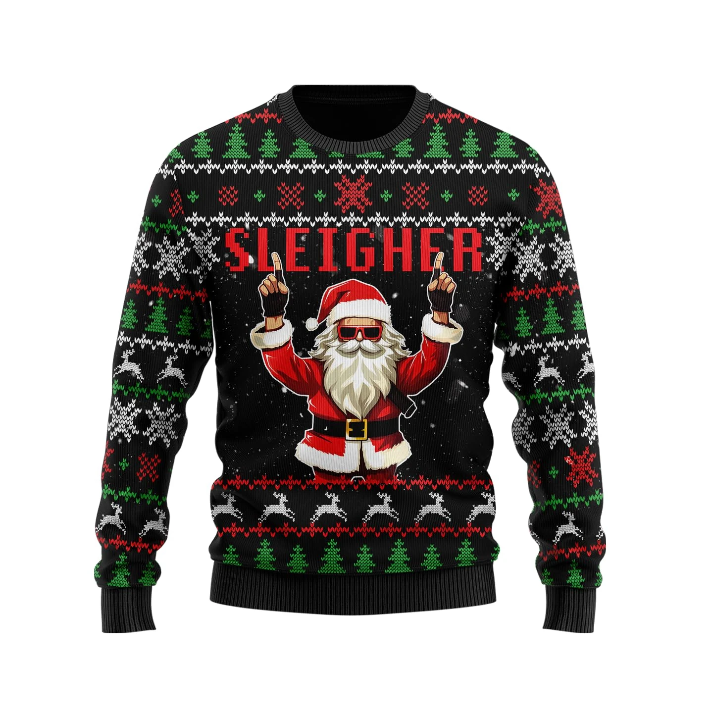 

Autumn Winter Fashion 3D Merry Christmas Printing Men's Sweatshirts Cute Santa Claus Xmas Graphic Unisex Funny Pullover Clothing