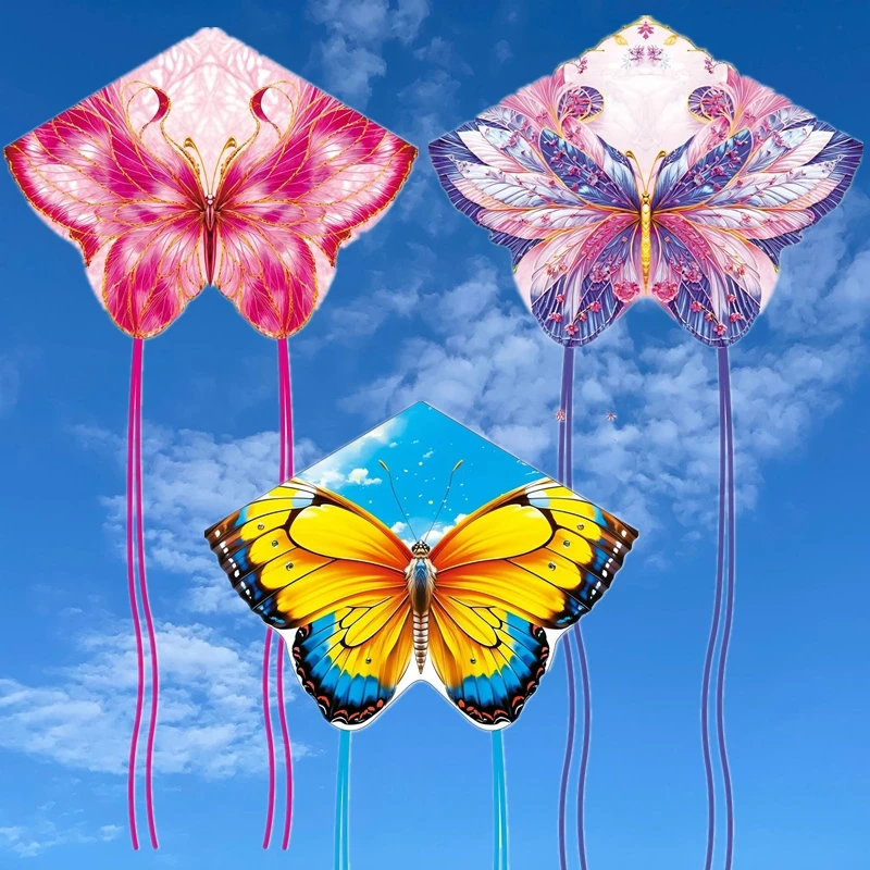 free shipping Butterfly Kites flying toy for children kites professional flying kite Outdoor game weifang kite factory kite wire