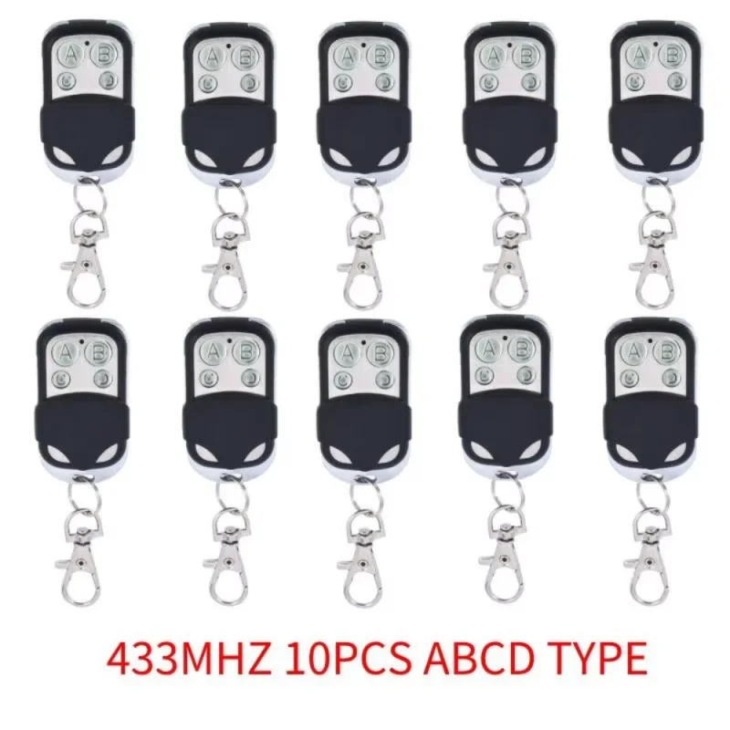 

1-10pcs 4 Buttons 433.92 Mhz Garageport Deuropener Duplicator Copy Distance Range 433Mhz Distance Range Clone Clone Code Auto