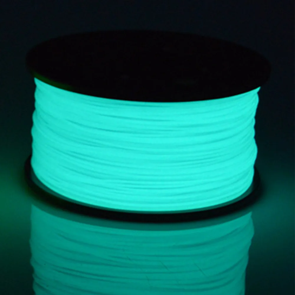 3d Printer Consumables PLA1.75mm Luminescent Photosensitive Material 1kg PLA Color Changing Luminescent Fluorescent  Material