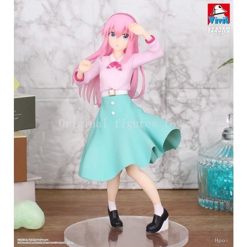 Original System Service Vivit BOCCHI THE ROCK Ijichi Nijika/Kita Ikuyo/Hitori Goto/Ryo Yamada Retro Fashion Anime Figures Toys