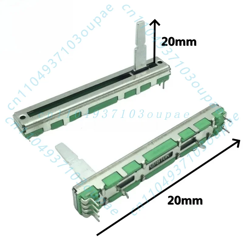New straight slip potentiometer for Puyao, two-channel B10K mixer volume putter, can replace DCV1024