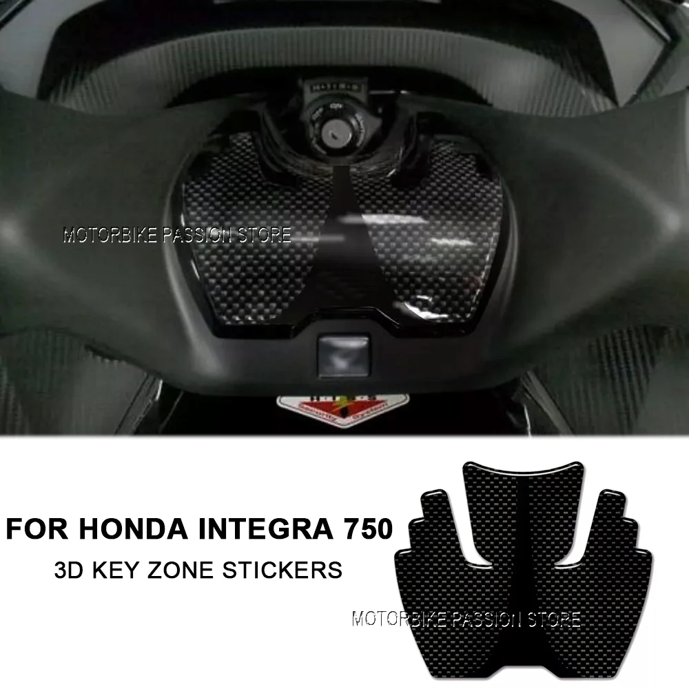 For Honda Integra 750 Motorcycle 3D Key Zone Gel Decals Accessories Key Zone Decorative Protective Stickers kit Waterproof