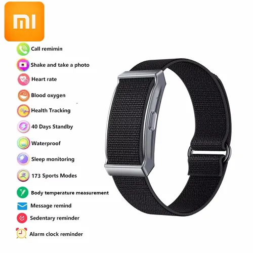 Xiaomi pulsera inteligente ritmo cardíaco oxígeno en sangre monitoreo de salud reloj de pulsera rastreador de Fitness al aire libre reloj inteligente para hombres y mujeres