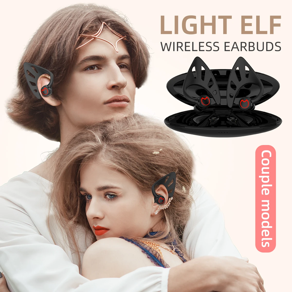 2024 The latest original couple model TWS wireless headphones, high quality wireless headphones, Quadratic earphone, phone headp