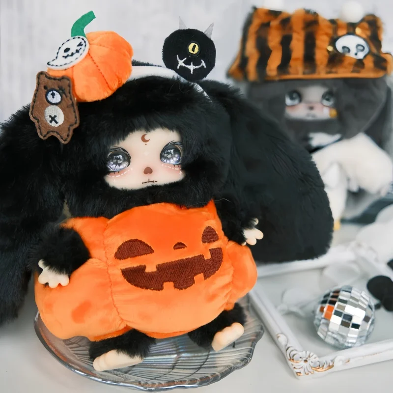 صندوق أعمى على شكل جمجمة اليقطين اللطيفة من Lokiki - سلسلة الهالوين ألعاب قابلة للجمع خدعة وعلاج عصرية هدية لعبة عصرية