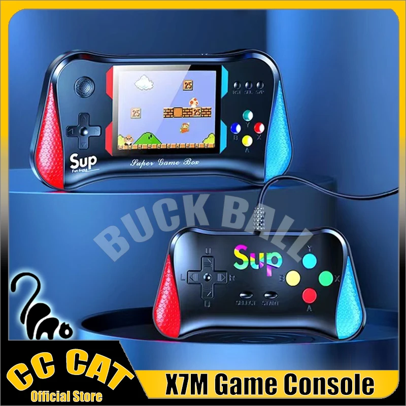 

X7M Retro Game Console Handheld Mini Portable Handheld 3.5Inch Screen Video Game Console Long Endurance Built-in Free Game Gifts