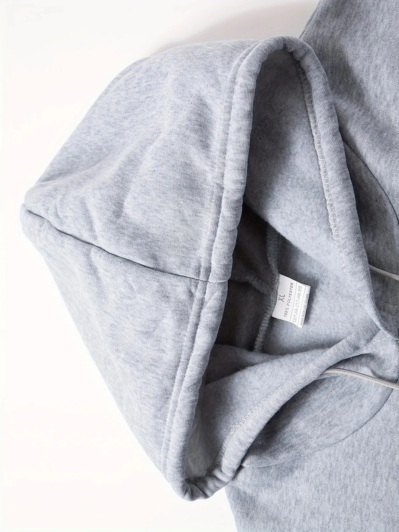 Vintage letter print, men's two-piece set, casual round neck long sleeved hooded sweatshirt and sweatpants set, suitable for win