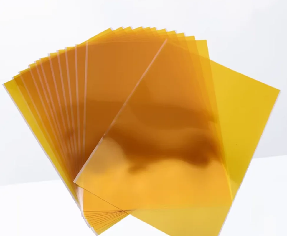 A4 size Photo Polymer Plates Water Washable 10pcs for Hot Foil Stamping