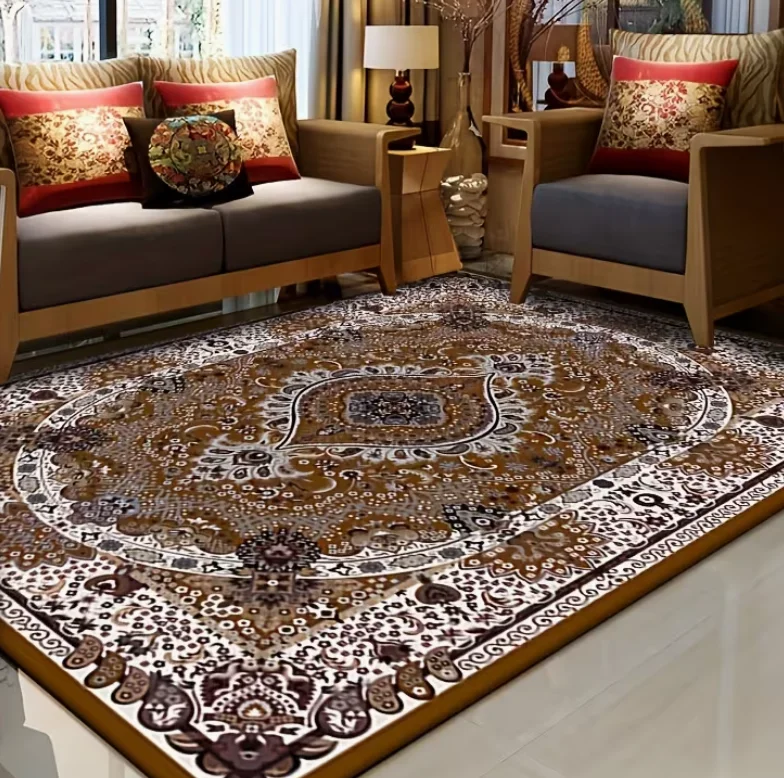 Wide Long Vintage Red Persian  - огляд і ціна Home Gym On Carpet