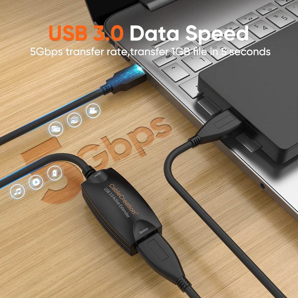 كابل تمديد USB USB3.0 كابل بيانات يعمل لاستشعار ماوس سطح المكتب كوة كويست 2 VR الكمبيوتر المحمول الذكي TV Xbox USB موسع الحبل