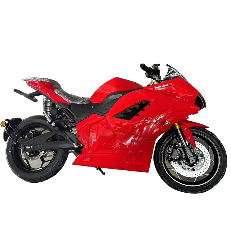 Sepeda Motor Listrik Kustom Model Baru 2025 Motor Hub 3000W Versi Kecepatan Tinggi Sepeda Motor Listrik Mobil Sport Baterai Lithium Elec