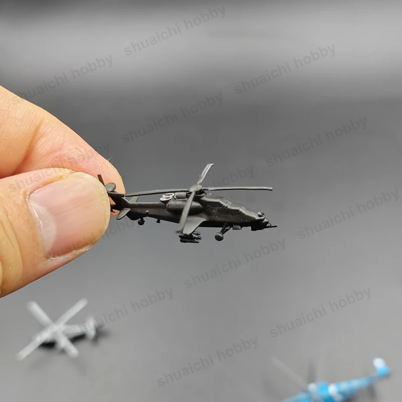 1Set 1/700 1/350 Scale China Helicopter Model Kit Z-20 Z-8 Z-9 Z-10 Miniature Aircraft Resin Static Ornament Display Collection