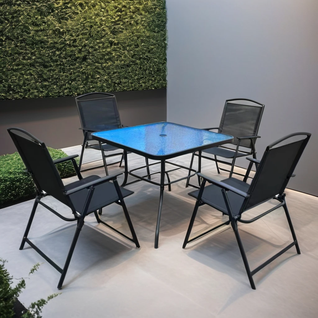 

New Arrival Modern Design Dining Set Outdoor Furniture Garden Patio Kitchen Backyard Bar Stool Table Living Room Made Rope