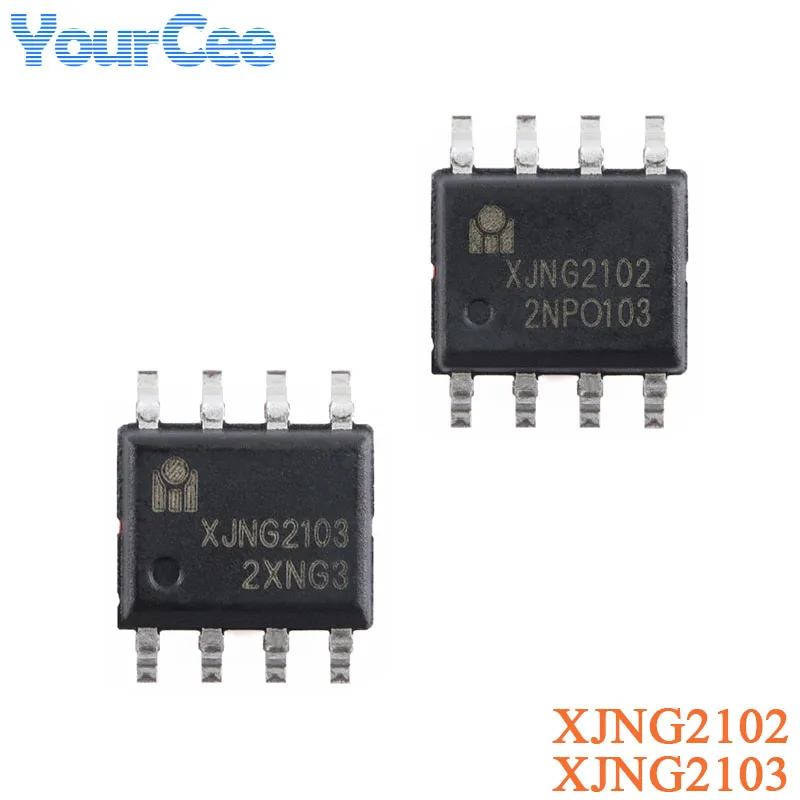 20Pcs XJNG2102 XJNG2103 SOP-8 200V 1A Half Bridge Driver IC Chip