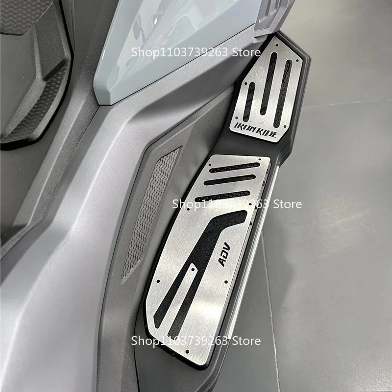 Suitable for Sanyang Husky 300 Foot Pedal HUSKY ADV300 Stainless Steel Decorative Foot Mat