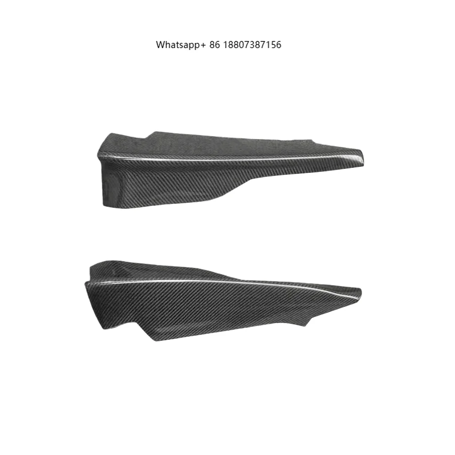 

Подходит для BMW 1 серии E82 1M 2011-2013 годов, угловые накладки на задний бампер из карбона, боковые угловые накладки на задний бампер