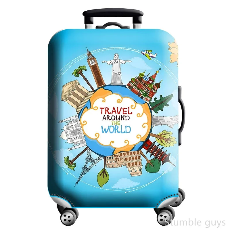 

Премиальный прочный эластичный чехол для чемодана, защитный от пыли, полезный аксессуар для путешествий, подходит для всех видов поездок