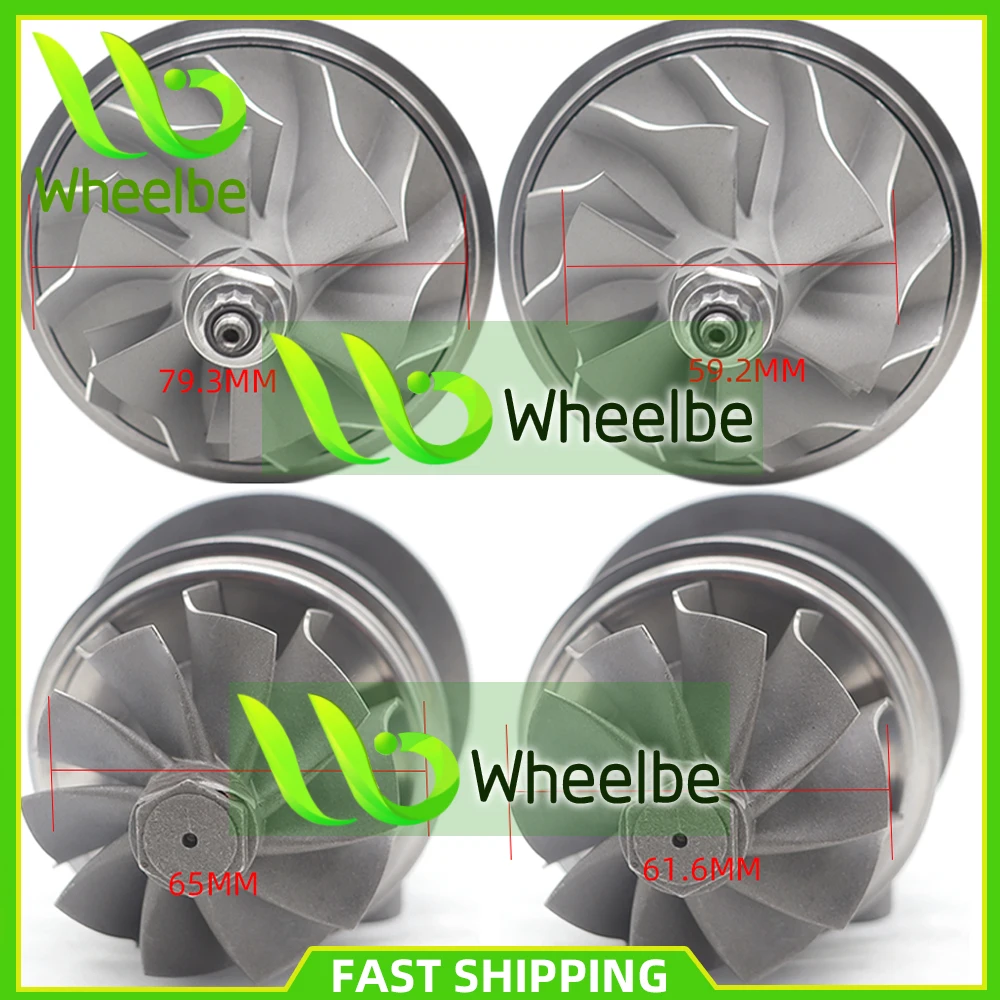 Turbo Cartridge CHRA Core FOR GT35 GT3582 GT3582R GT3540R .70 AR 6+6 Compressor Wheel