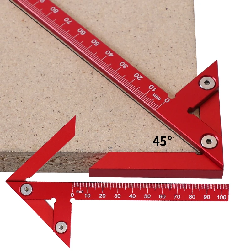 carpintaria triangulo regua calibre scriber centro ferramenta escriba ferramenta centro finder 45 graus 90 graus angulo direito line gauge 1pc 01