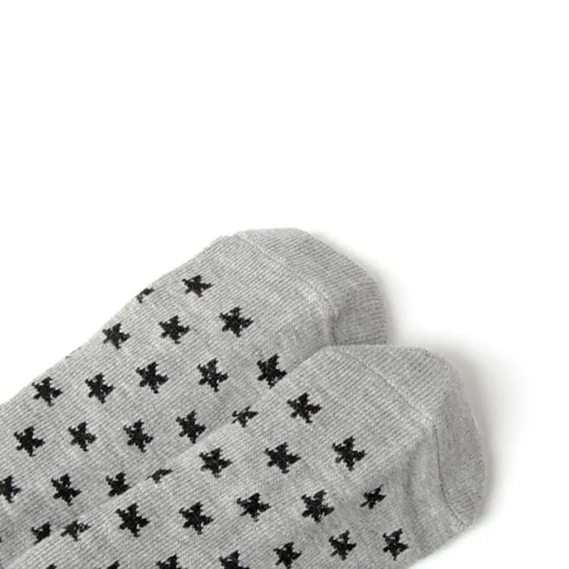 6 أزواج من جوارب الأطفال مخططة بنمط نجمة غير قابلة للانزلاق لجوارب الأطفال الصغار #6