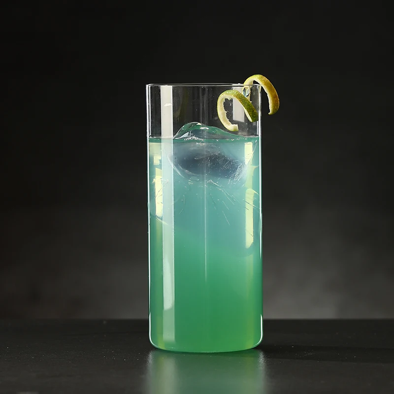Extra thin Drinking Glasses, Thin Highball Glasses Set of 4,For Water, Juice, Beer, Drinks, and Cocktails