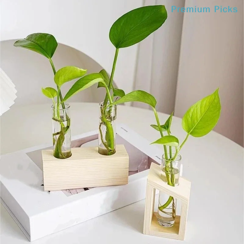 portableTest Tube Glass Propag - Propagation Station Vase ulasan dan harga