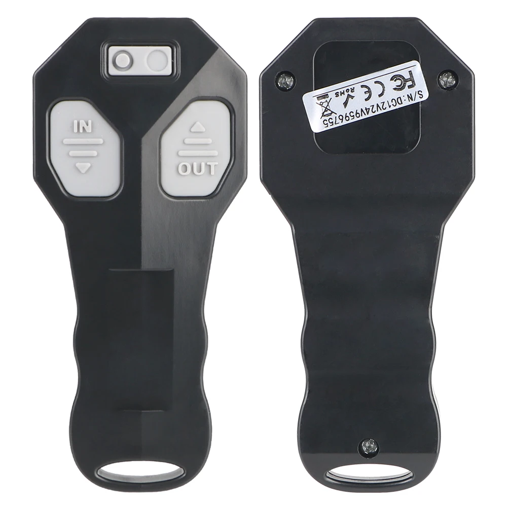 مجموعة أدوات تحكم عن بعد ونش لاسلكي ، جهاز إرسال يدوي مزدوج ، جهاز تحكم بمفتاح الهاتف ، 12 فولت ، 24 فولت #3