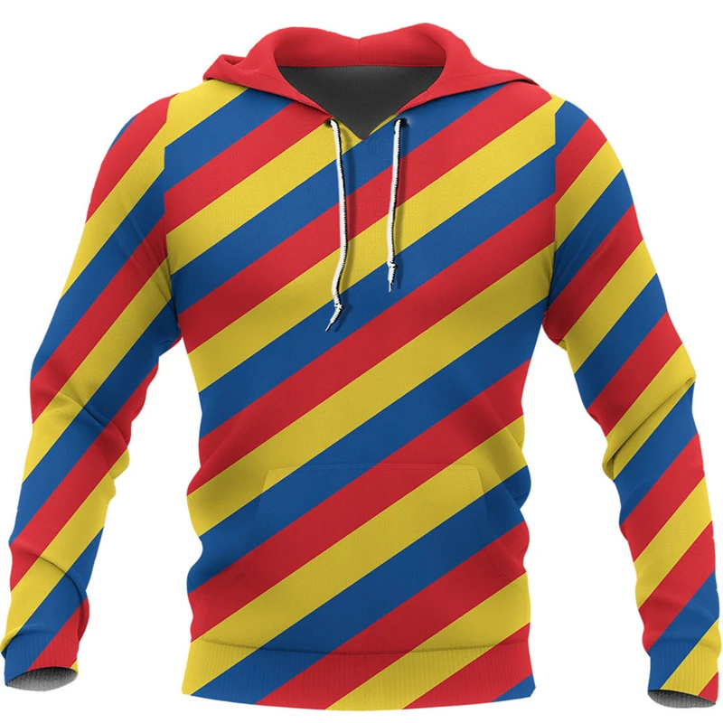 Ecuador Flag Map Graphic Sweatshirts Ecuadorian National Emblem Hoodies For Men Clothes Casual Male Hoody Sport Pullovers Tops