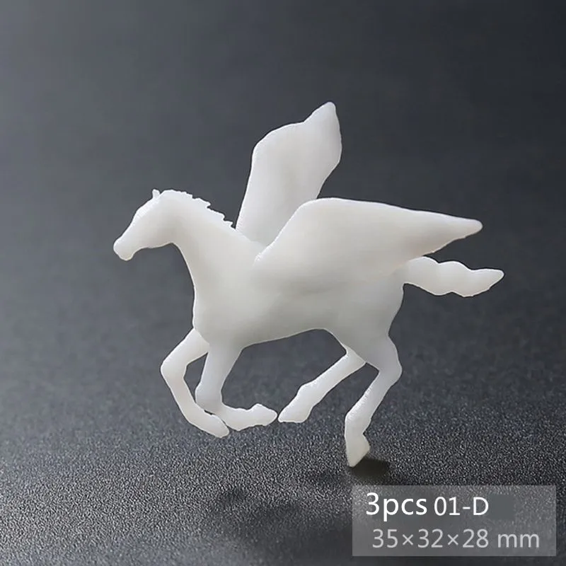 DIY Crystal Drop Glue Starry Sky Landscape Pegasus Filler 3D 3D Paper Crane Paper Aircraft Pegasus Model