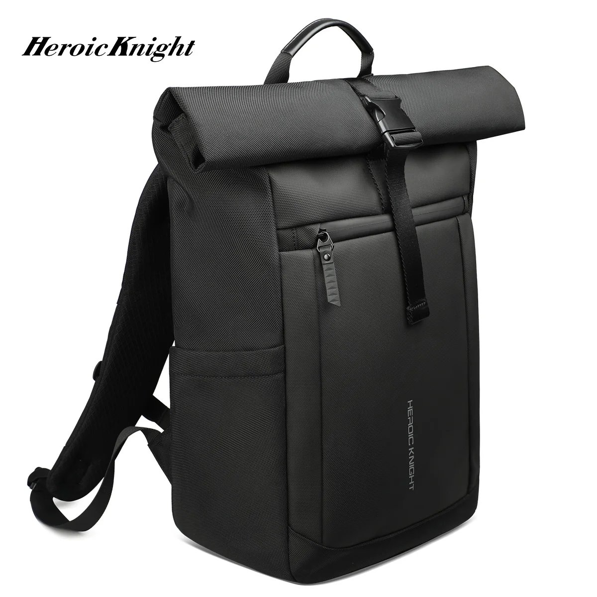 Mochila enrollable de lujo Heroic Knight, Mochila escolar impermeable para hombre, bolsa para ordenador portátil de 15,6 pulgadas, Mochila de viaje antirrobo para el trabajo, Mochila versátil