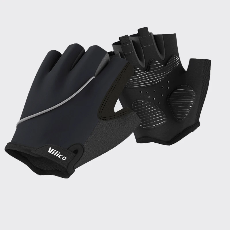 VILICOLightweight Non-Slip Sports Gloves, Unisex, Breathable, for Fitness, Exercise, Running, Cycling, and Outdoor Activities