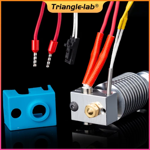 Imagen 2 del producto Unidad preensamblada Trianglelab V6 Hotend para impresora 3D PRUSA i3 MK3 MK3S MK2/2.5 v6 boquilla de disipador térmico
