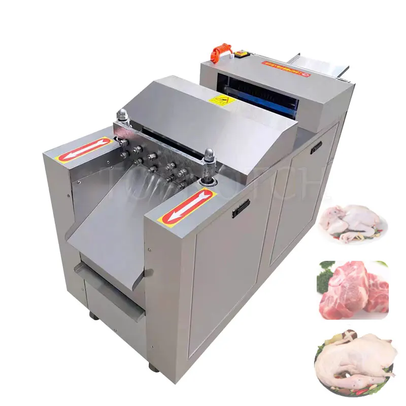 

Electric Meat Cutter Automatic Chicken Cutting Machine Goat Beef Meat Cube Cutting Machine