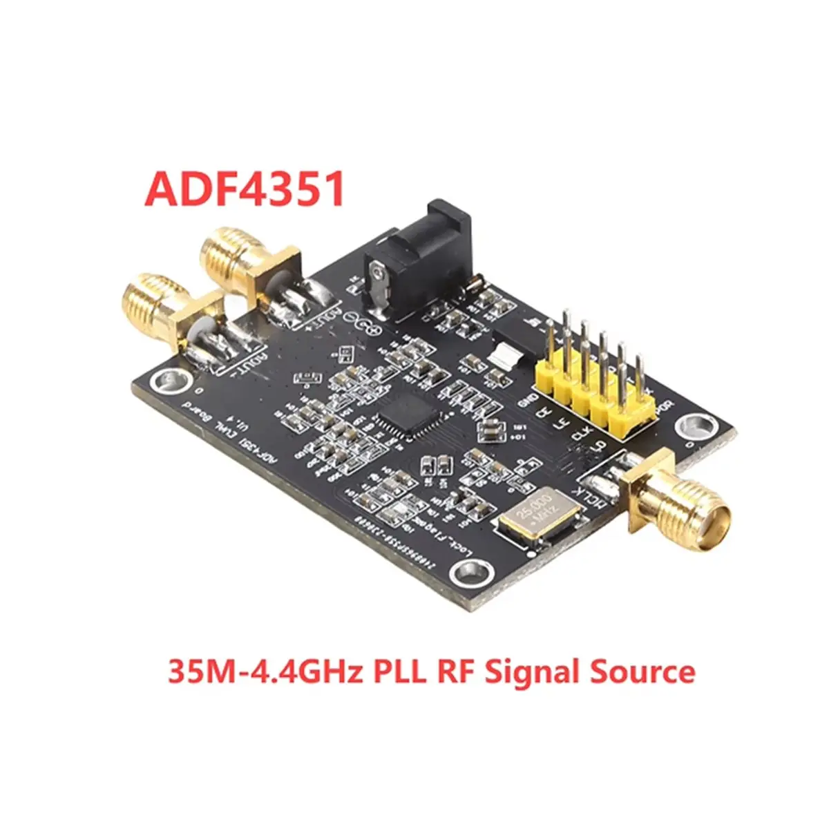 A14G 35M-4.4GHz PLL Signal Source Development Board ADF4351 Signal Generator Module SMA Phase-Locked Loop Board Module