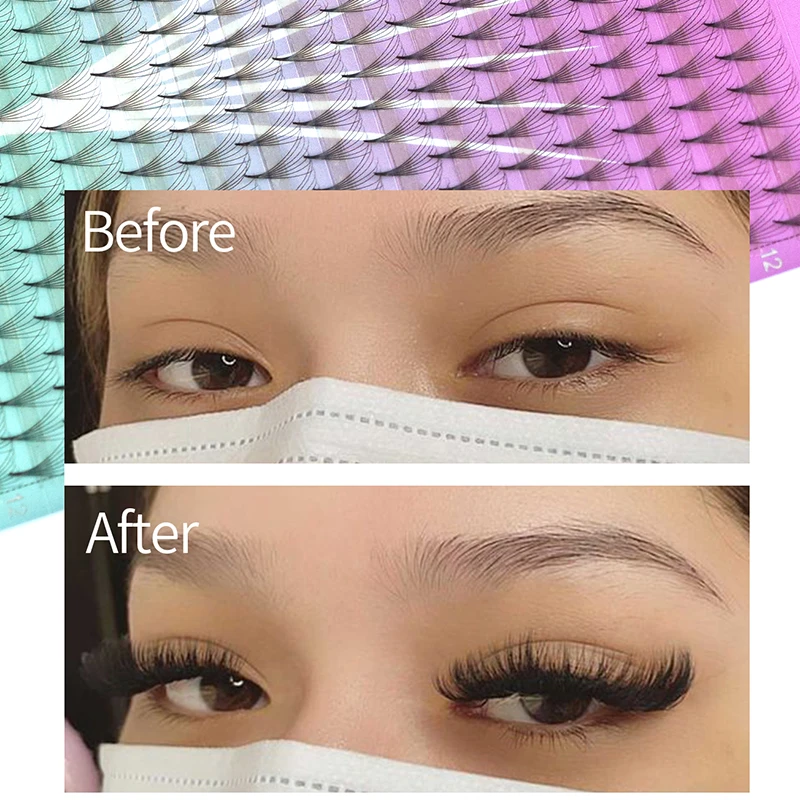 Premade Pointy Base 8D 10D Eyelash Extensions