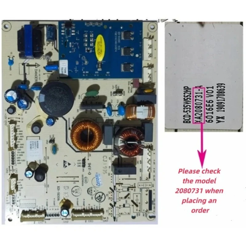used for Hisense Rongsheng Refrigerator BCD-535WSS2HP Computer Board 2080731 XA2080731-A Control Board VTH1113YA Accessories