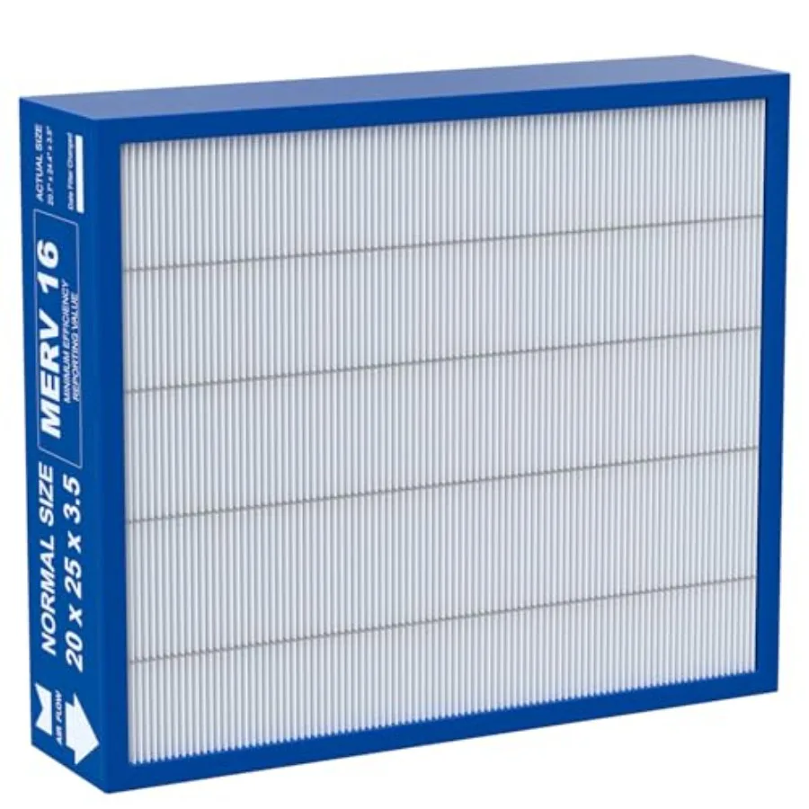 

GAPCCCAR2025 Filter MERV 16 Replacement Compatible with Bryant/Carrier Infinity Air Cleaner Purifier Cartridge GAPBBCAR2025/GAP