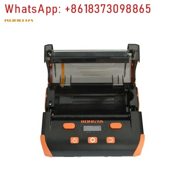 RONGTA RPP04 Drahtloser Bluetooth-Thermoetikettendrucker, 10,2 cm großer mobiler Barcode-Aufkleberdrucker
