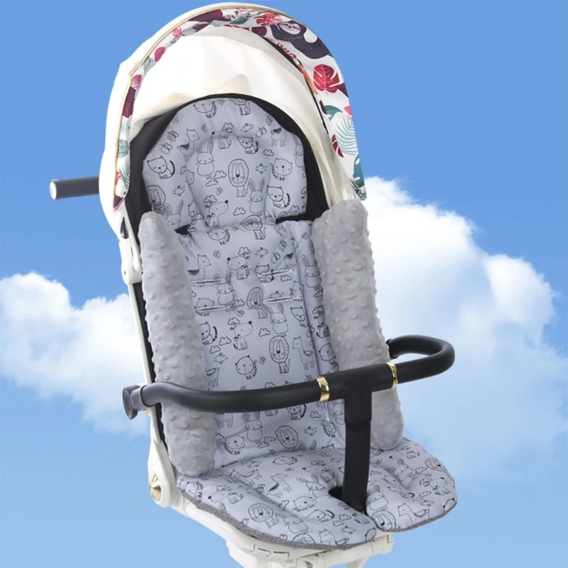 Baby Stroller Cushion Buggys Pushchair Baby Car Liner Baby Body Support Pad for Toddler Baby Pram Carriage Cushion