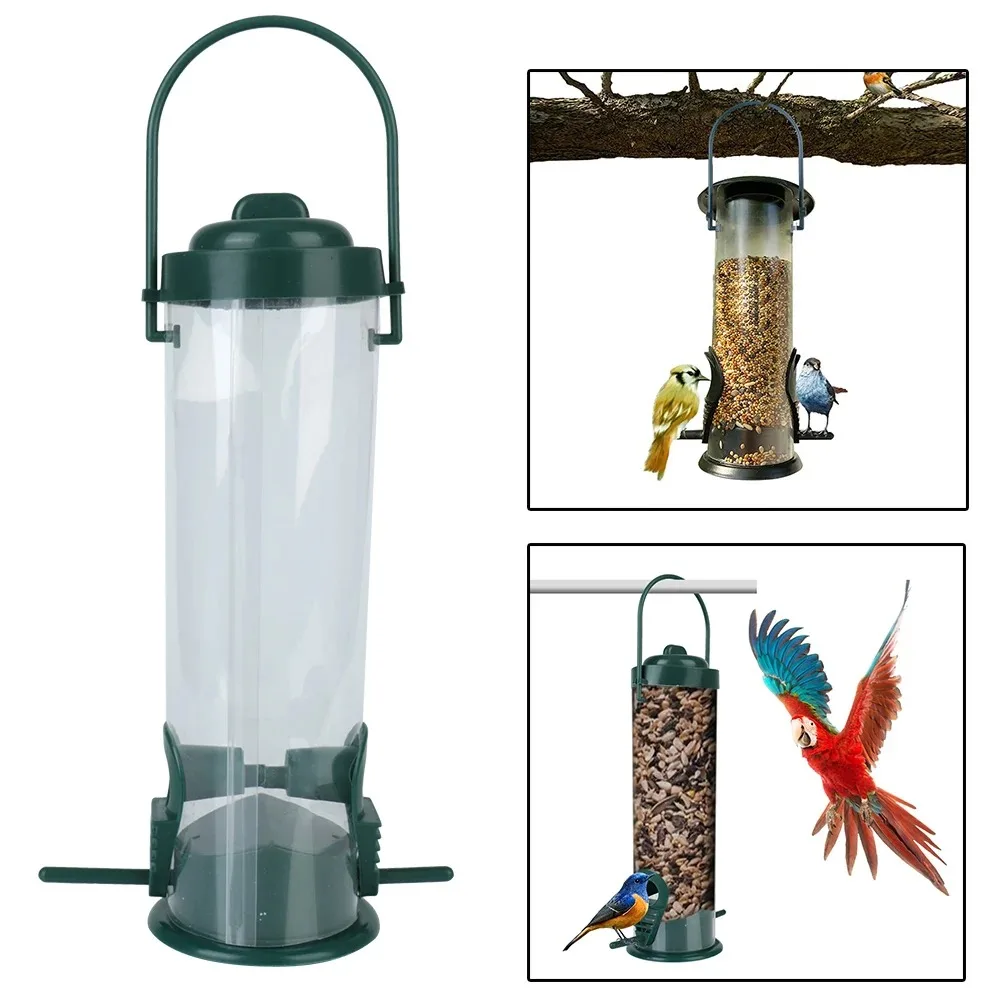 Wild Bird Seed Feeder, Heimtierbedarf, Outdoor-Dekoration, hängender Vogelfutterspender, Garten, Paddel, Vogelfütterungswerkzeug