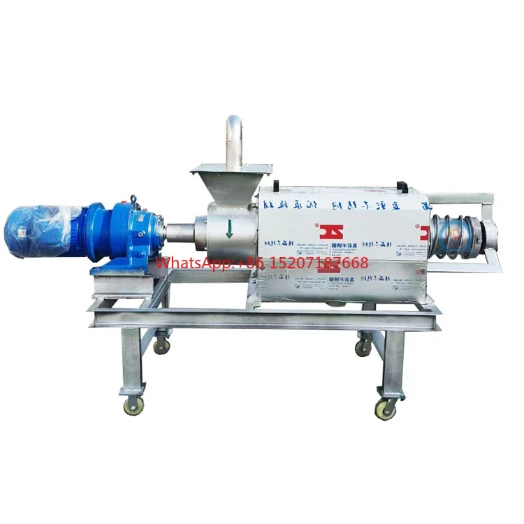 

new design cow dung dryer dewaterer machine livestock excrement dehydrator manure solid-liquid separator