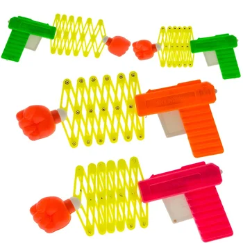 אקדח צעצוע פעלולים טלסקופי קלאסי אקדח צעצוע ילדים מצחיק ילדים ילדים מסיבת חג מתנות אספקה טלסקופיות אלסטית ילדים צעצוע טלסקופי אלסטית