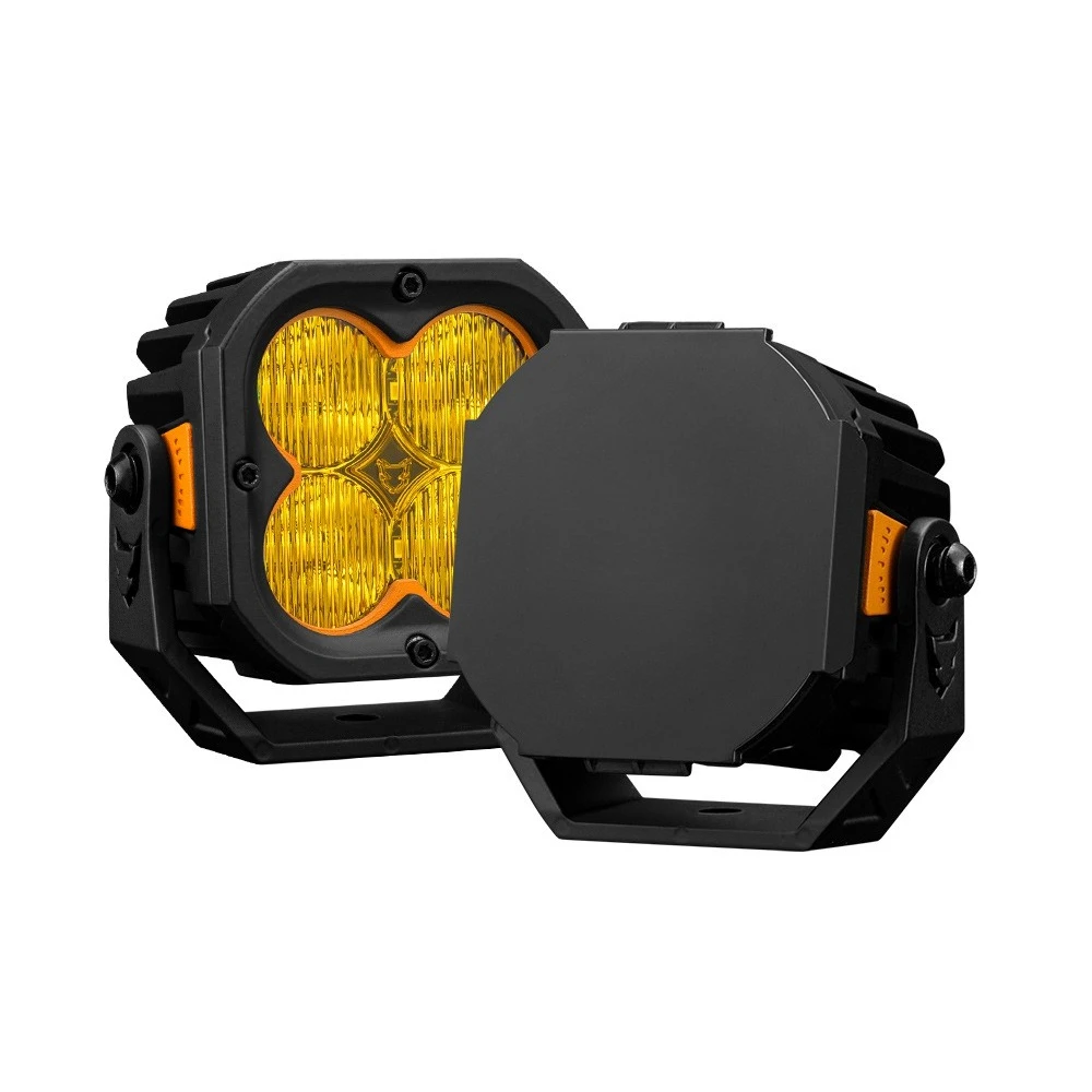 Mini 3 Inch LED Work Spotlight Spot Flood Design Off-road Engineering Vehicle Auxiliary Lamp