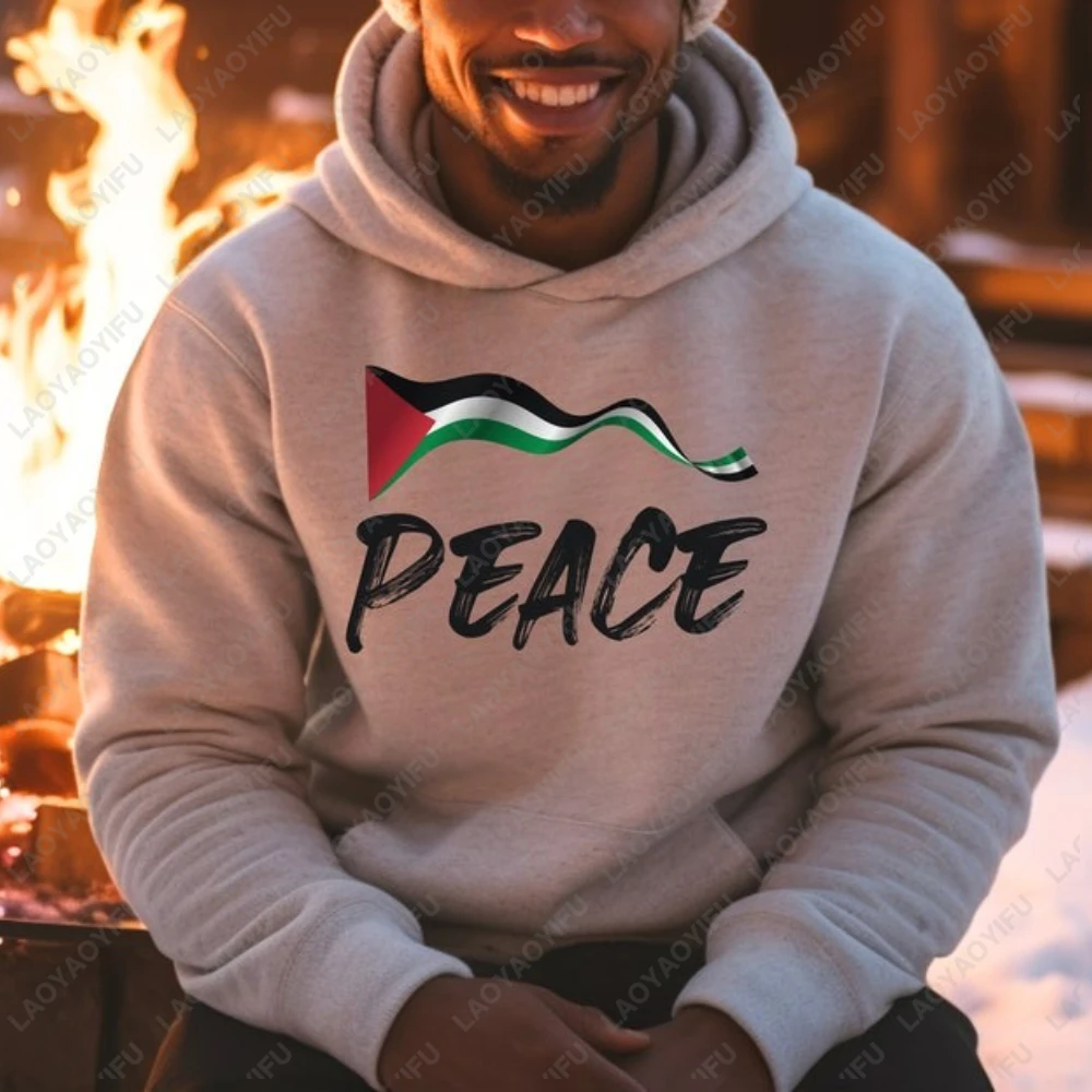 الكلاسيكية باكستان العلم الوطني الجرافيك المطبوعة الرجال الملابس البلوز الخريف الشتاء Crewneck هوديس امرأة هوديس القمم