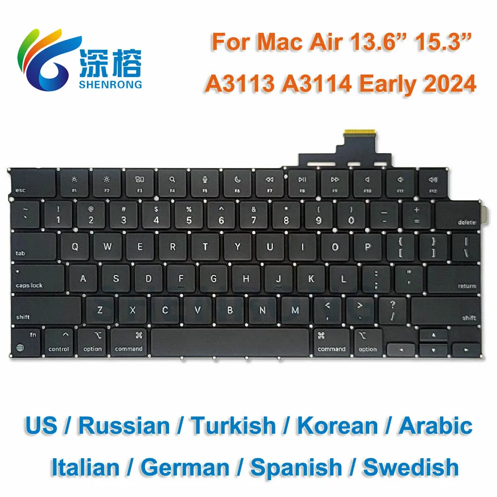 M3 A3113 A3114 Keyboard For Macbook Air 15