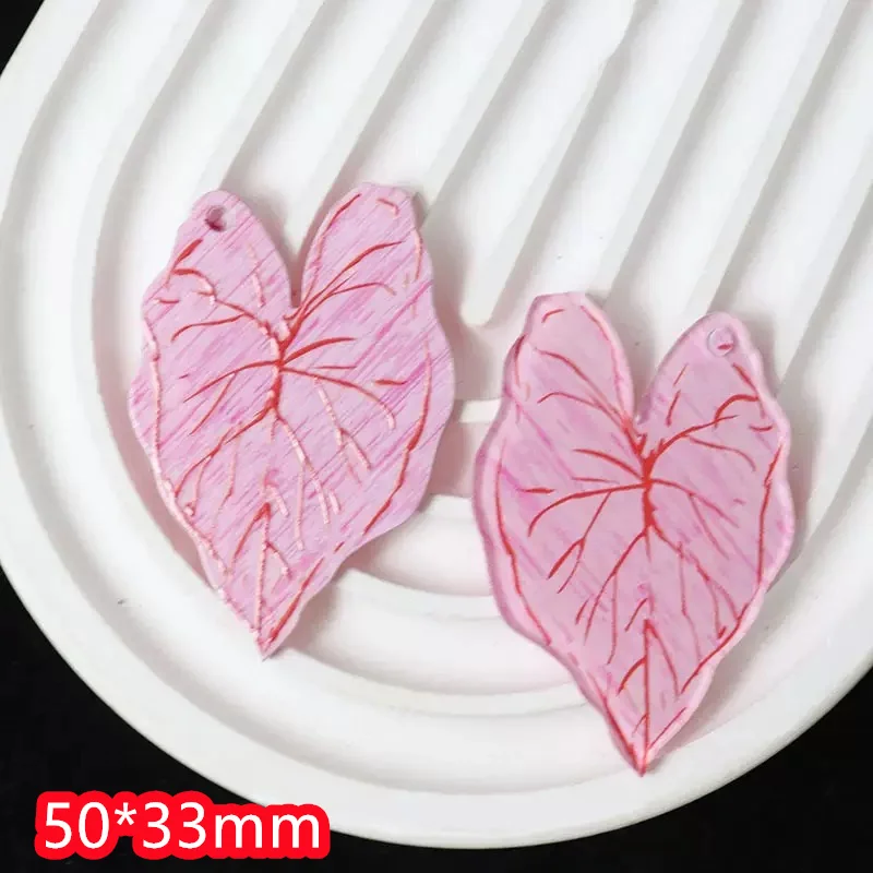 New arrived 50pcs/lot color pattern print cartoon hearts shape acrylic beads diy jewelry garment pendant accessory