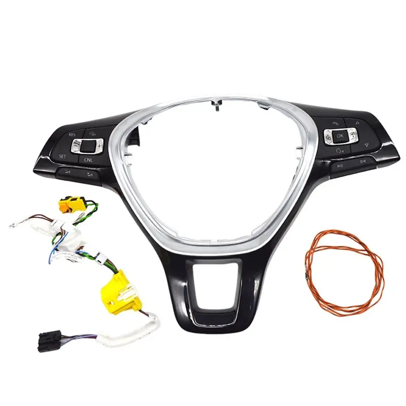 A98M Harness Cable Assembly Kit Multifunctional Steering Wheel Button 6C0959442F 5TD419685 For VW PQ Jetta 2015-2018