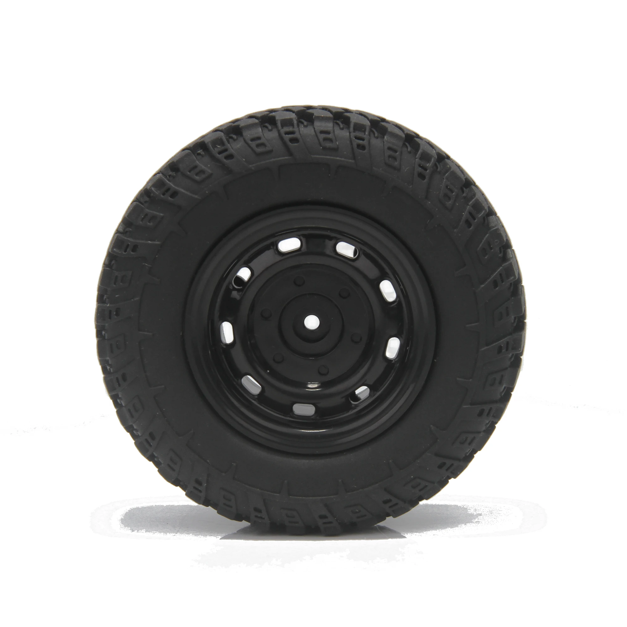 4PCS 73mm Rubber Tires 5mm Hex Wheels Type for 1/12 RC Off-Road Truck Crawler Car MN98 MN82 WPL C24-1 B36 D12 C64 D74-1 Upgrade